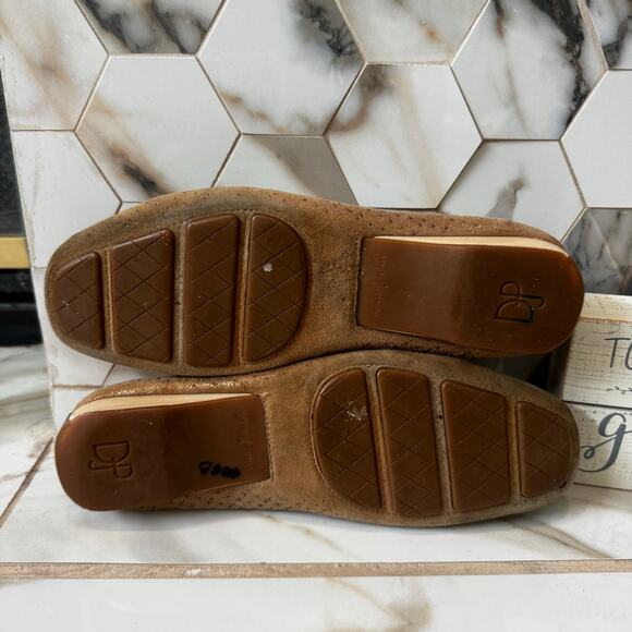 Donald Pliner Women’s Lula Loafer Metallic Bronze Gold Slip On Shoe Size 8.5 - Picture 10 of 10